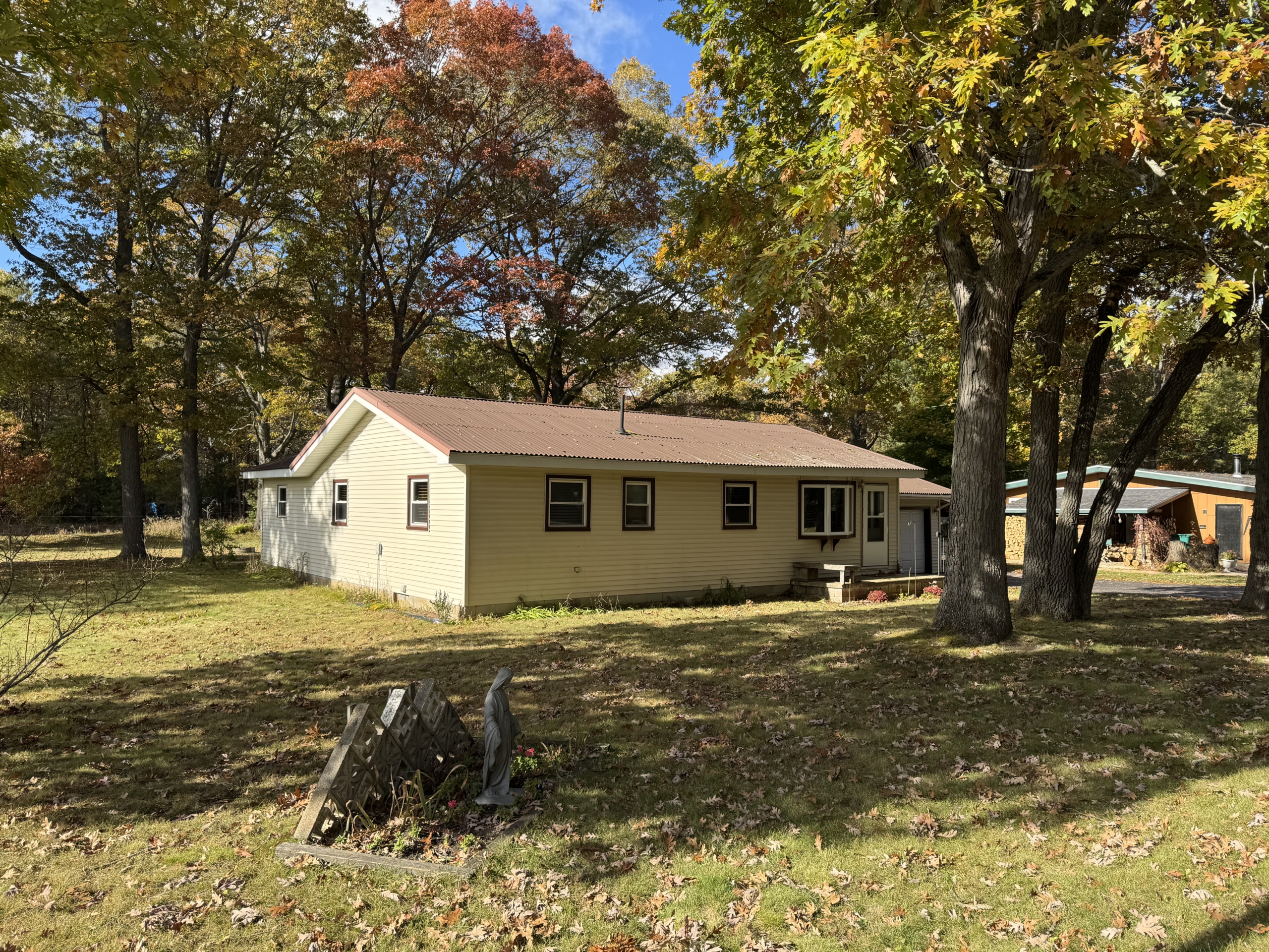 Side view Front of home