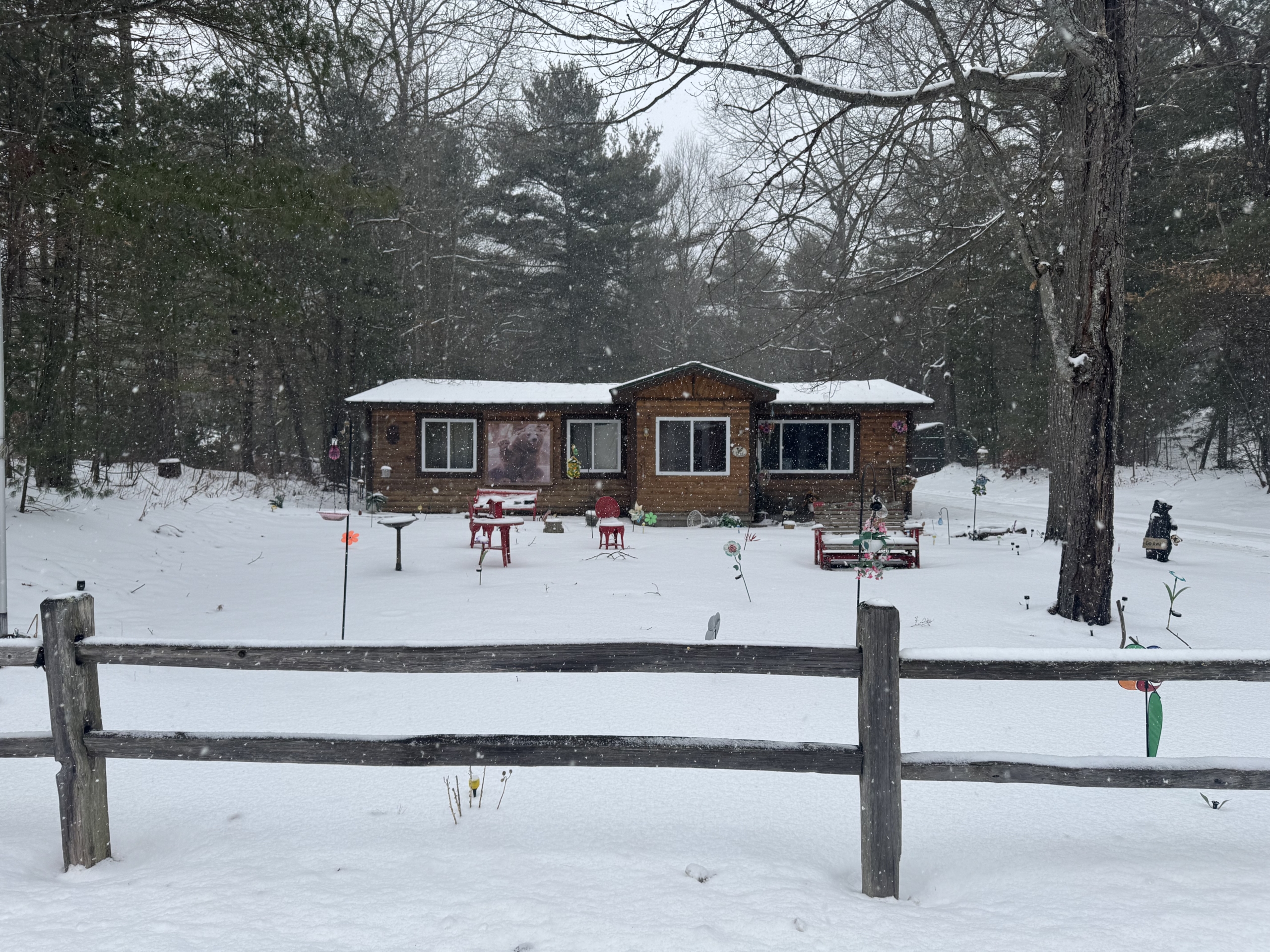 16 Outside with snow