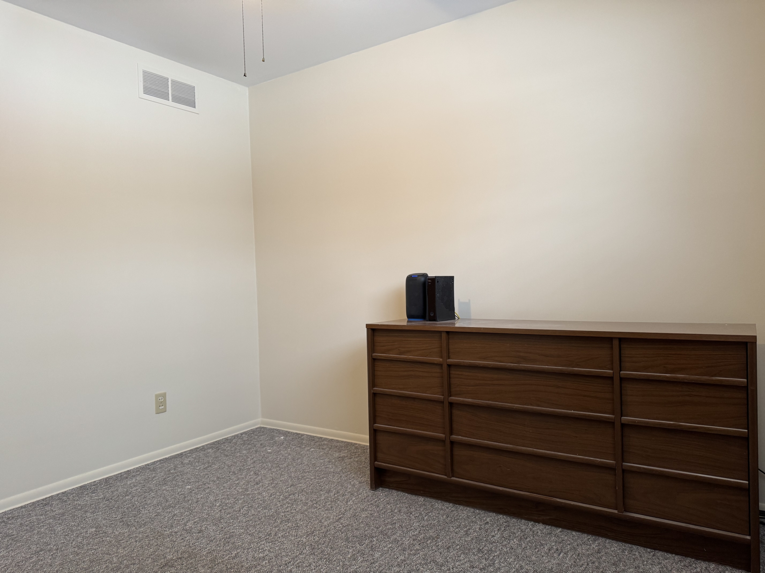 Bedroom with dressor only