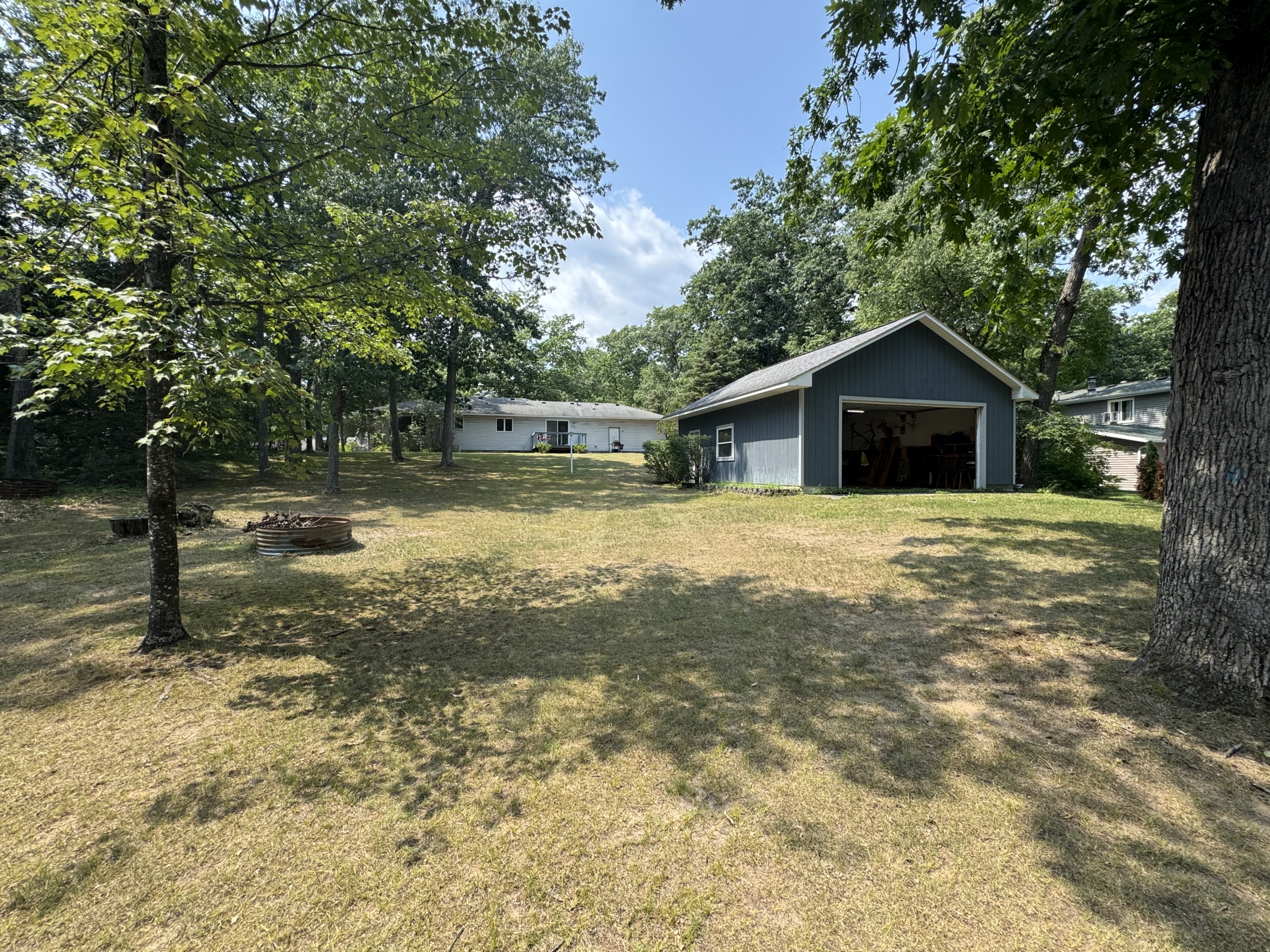 4 Back of house with garage